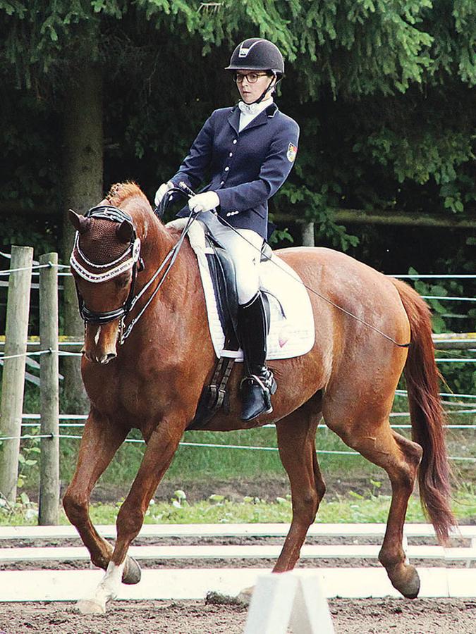 Wenn Pippi auf's Pferd steigt