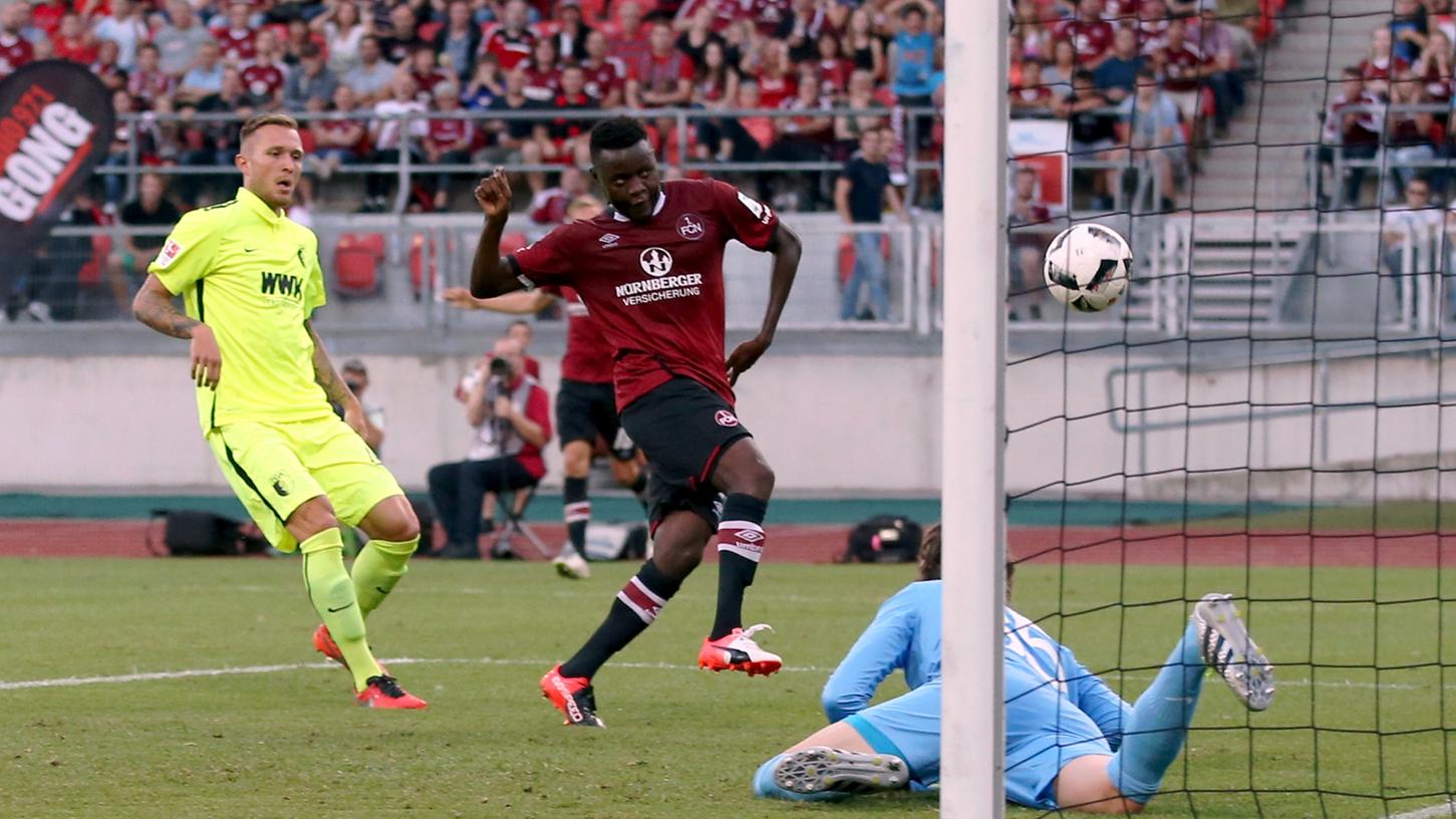 Der geht rein! Edgar Salli hat sich beim 1. FC Nürnberg gut eingefügt.