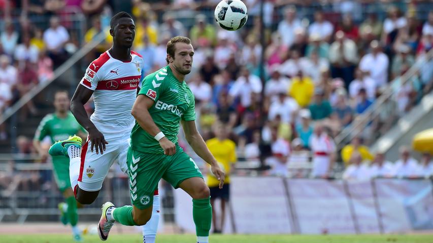 1:3 gegen den VfB: Fürther Generalprobe misslingt