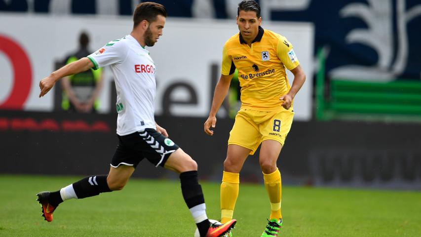 An Bundesligaerfahrung mangelte es den Löwen nicht. Diese brachte auch Karim Matmour mit, ehemals unter anderem bei Borussia Mönchengladbach angestellt.