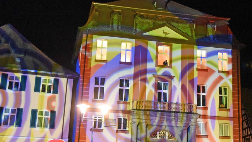 Licht, Effekte und Musik: Goldschlägernacht in Schwabach