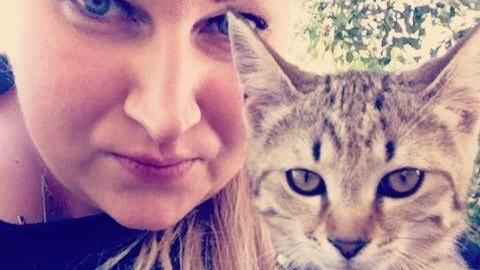 Nicole Wille hat auch ein Selfie mit Katze geschickt.