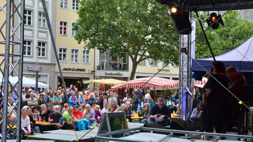 Blues- und Jazzfestival in Bamberg: Feine Klänge bei gutem Wetter