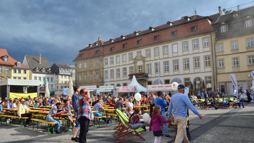 Blues- und Jazzfestival in Bamberg: Feine Klänge bei gutem Wetter