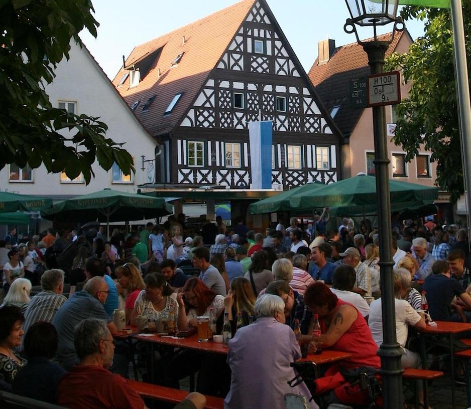 Jahrmarktlaune auf dem Ebser Altstadtfest