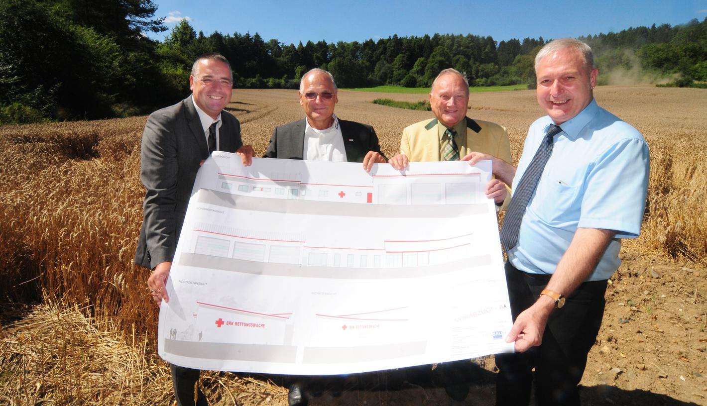 Arbeiten für Rettungszentrum in Pegnitz können starten Arbeiten für Rettungszentrum in Pegnitz können starten