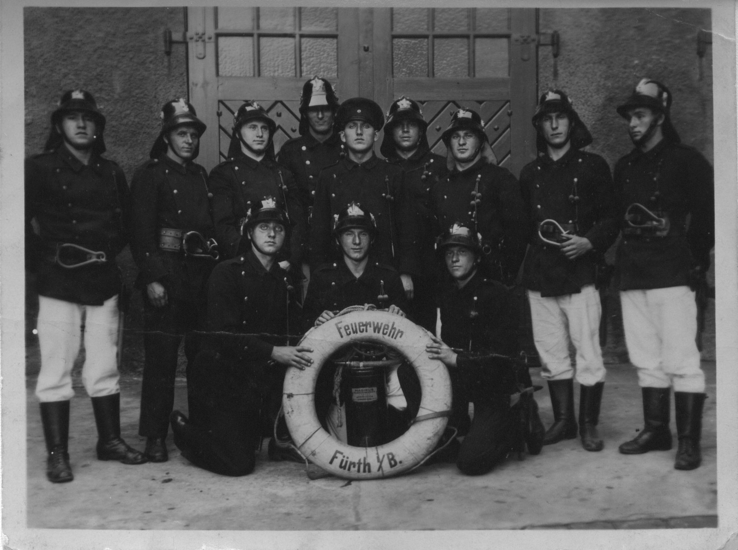historische Bilder Feuerwehr Fürth
