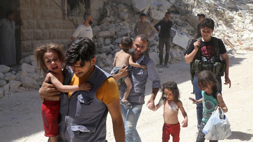 Die Stadt des verlorenen Lächelns: Die Kriegskinder von Aleppo 
