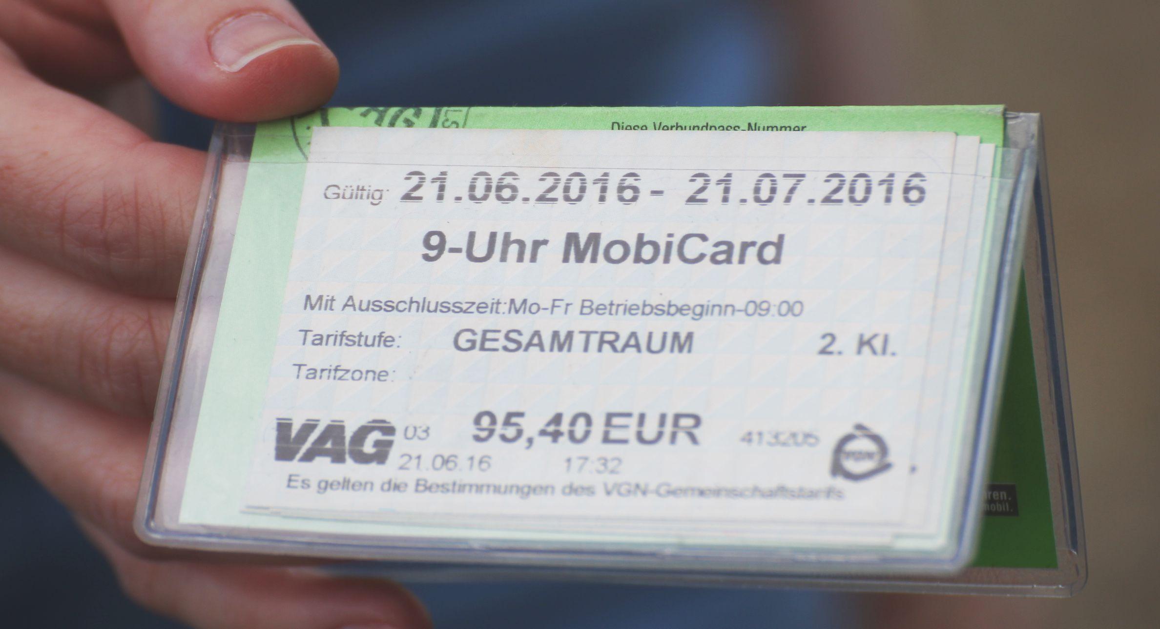Vgn Geht Gegen Unrechtmassige Mobicard Nutzung Vor Nurnberg Nordbayern De