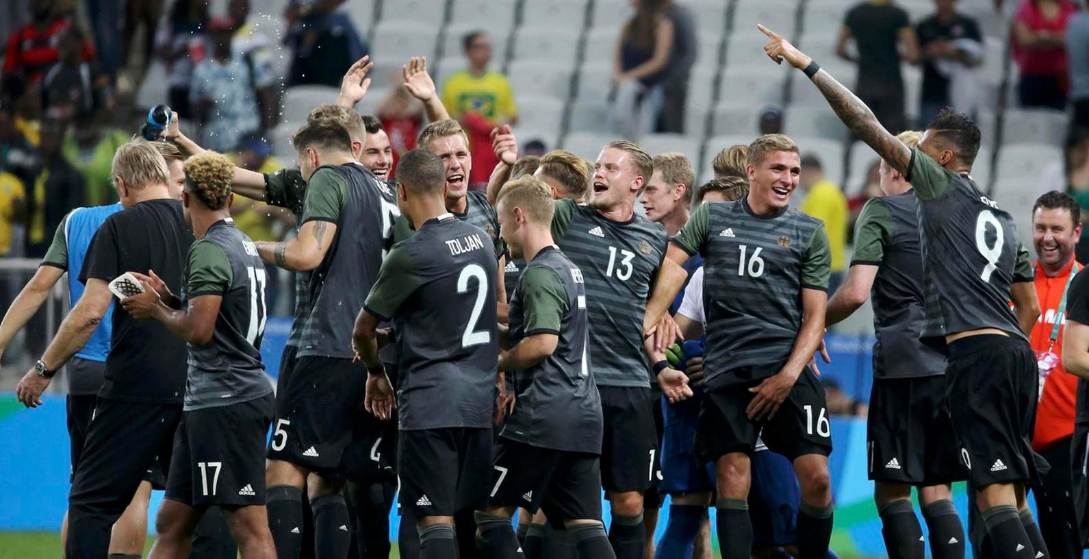 Im Finale geht es für das DFB-Team gegen Brasilien - mit der großen Chance das erste Mal Gold bei Olympia zu gewinnen.