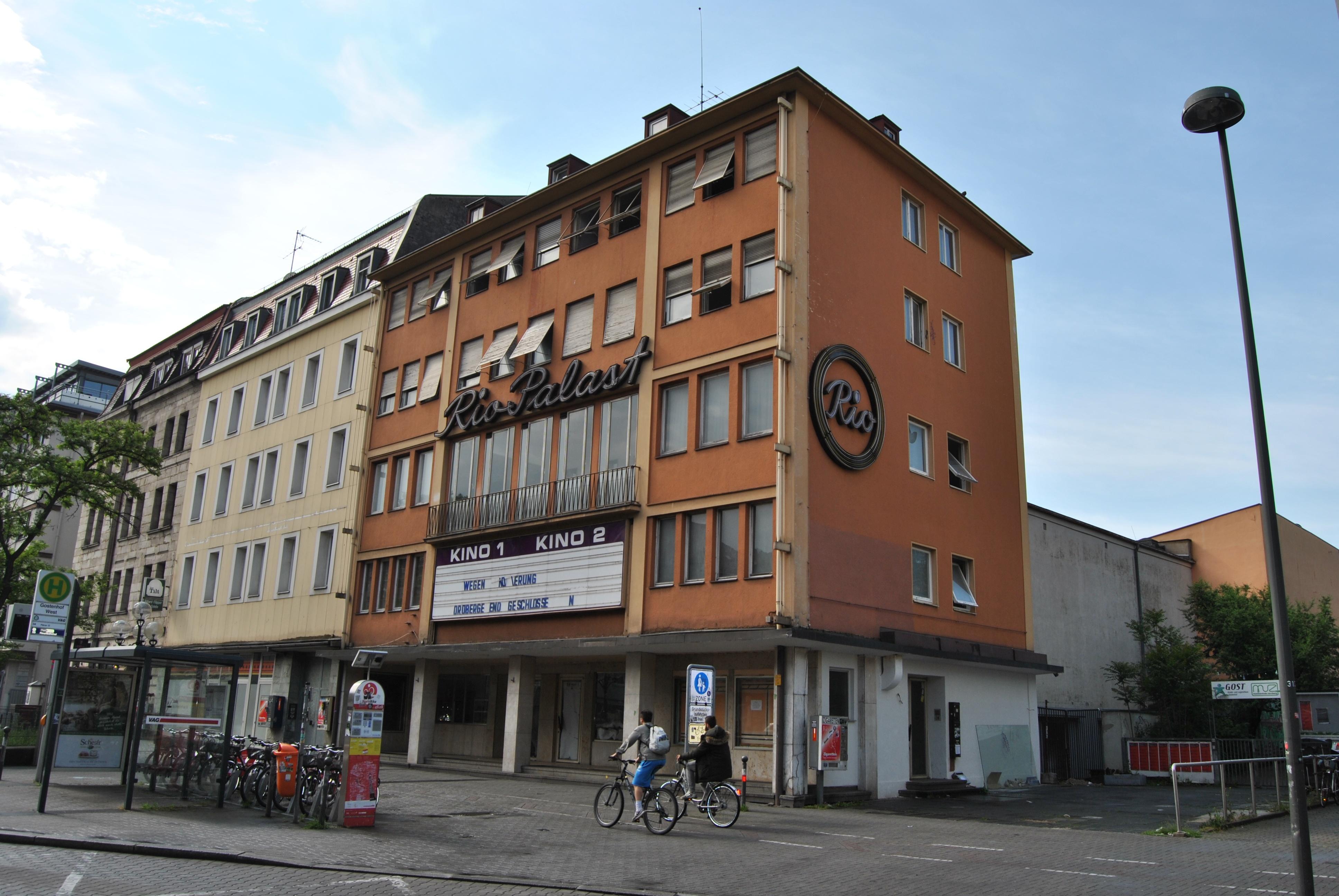 Der Rio-Filmpalast wurde 1955 als großer Filmsaal mit 800 Plätzen eröffnet.