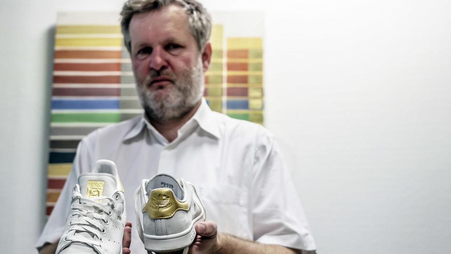 Man trägt Gold: Schwabacher Betrieb veredelt adidas-Schuh