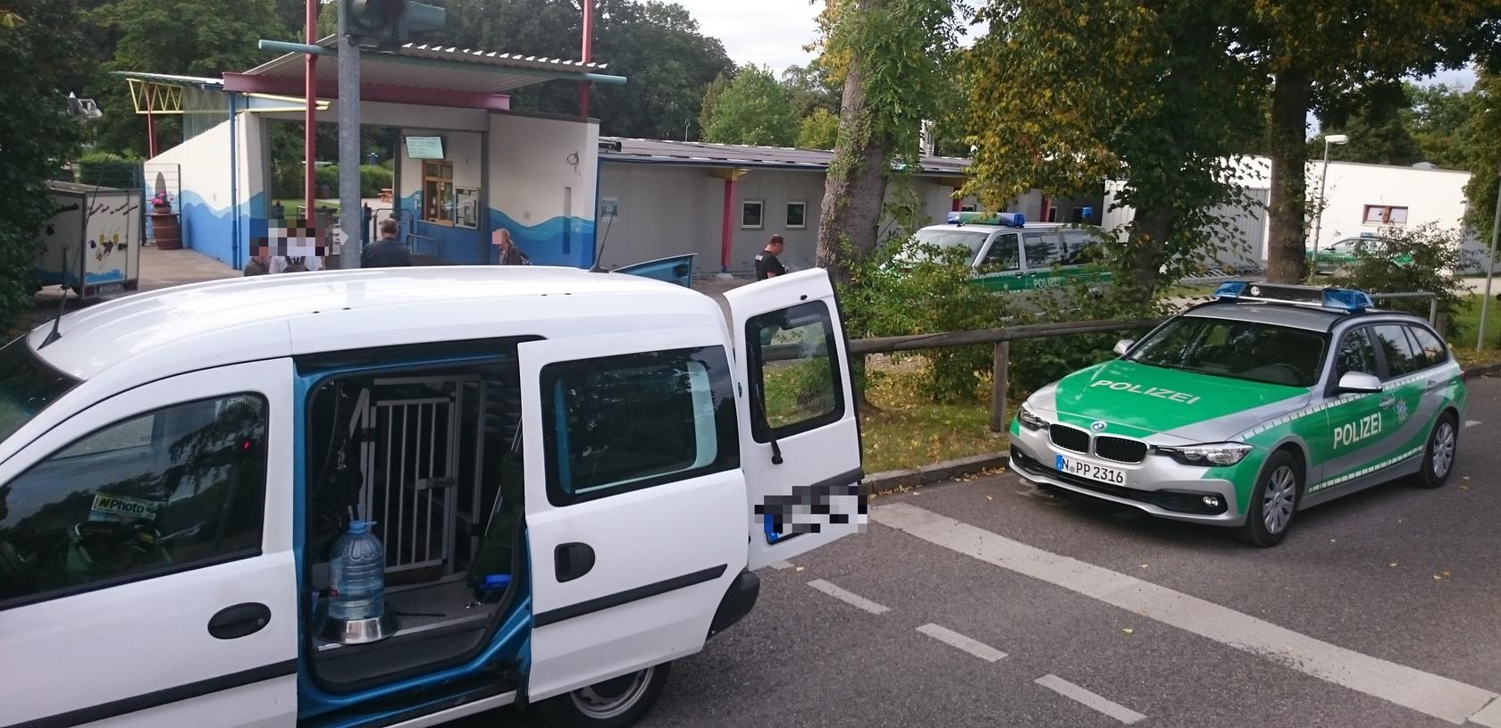 Bombendrohung in Schwabach: Badetag mit bizarrem Ende