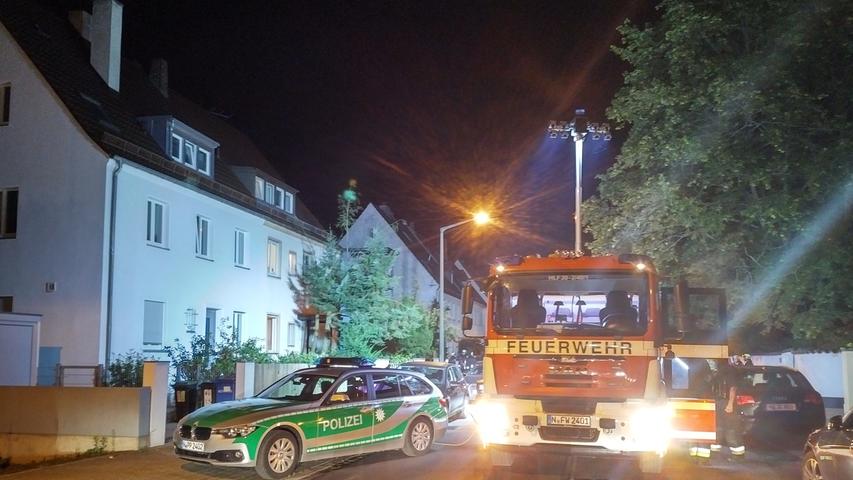 Feuer im Erdgeschoss: Senior stirbt in Mögeldorf