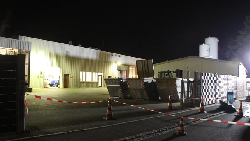 Chemieunfall in Eschenbach: Betrieb wurde evakuiert