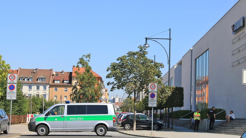 Polizei-Einsatz in Schweinfurter Stadtgalerie