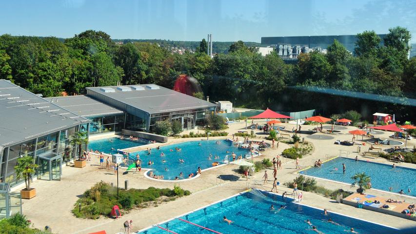 Das Königsbad im Sommer.