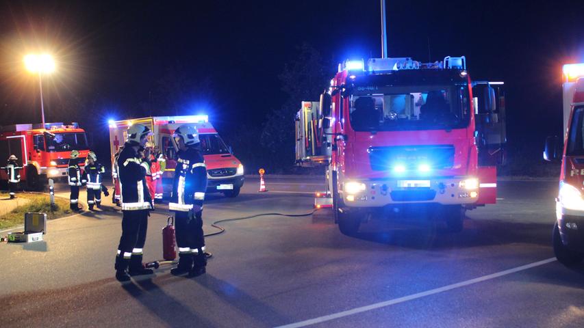 Frontal-Kollision: Vier Verletzte in Zirndorf