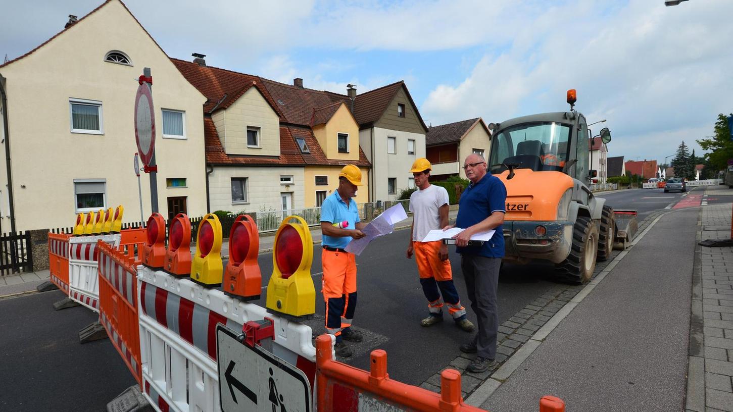In Altdorfer Straße beginnen die Kanalbauarbeiten