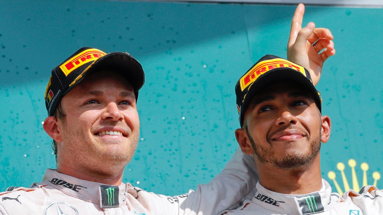 Nico Rosberg gegen Lewis Hamilton heißt schon die ganze Saison das Duell in der Formel 1. Auch in Monza werden sich die beiden ein Kopf-an-Kopf-Rennen liefern.