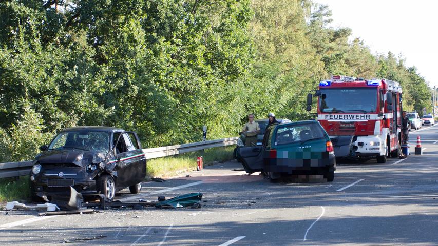 Schwerer Unfall in Nürnberg: Rettungshubschrauber vor Ort