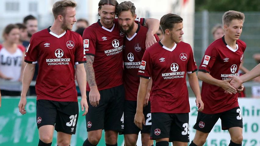 Endlich ein Erfolg: FCN siegt im Test gegen Ingolstadt