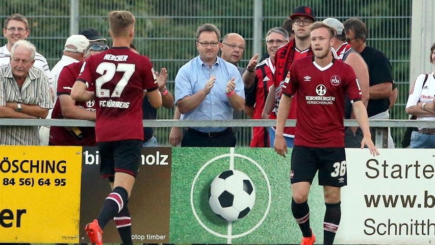 Endlich ein Erfolg: FCN siegt im Test gegen Ingolstadt