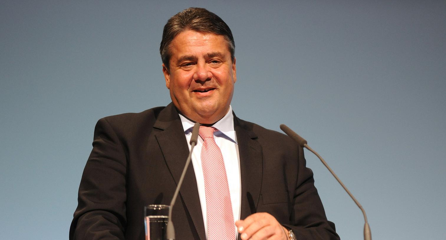 Bundeswirtschaftsminister Sigmar Gabriel hatte beim Tag der offenen Tür im Bundestag die Lacher auf seiner Seite.