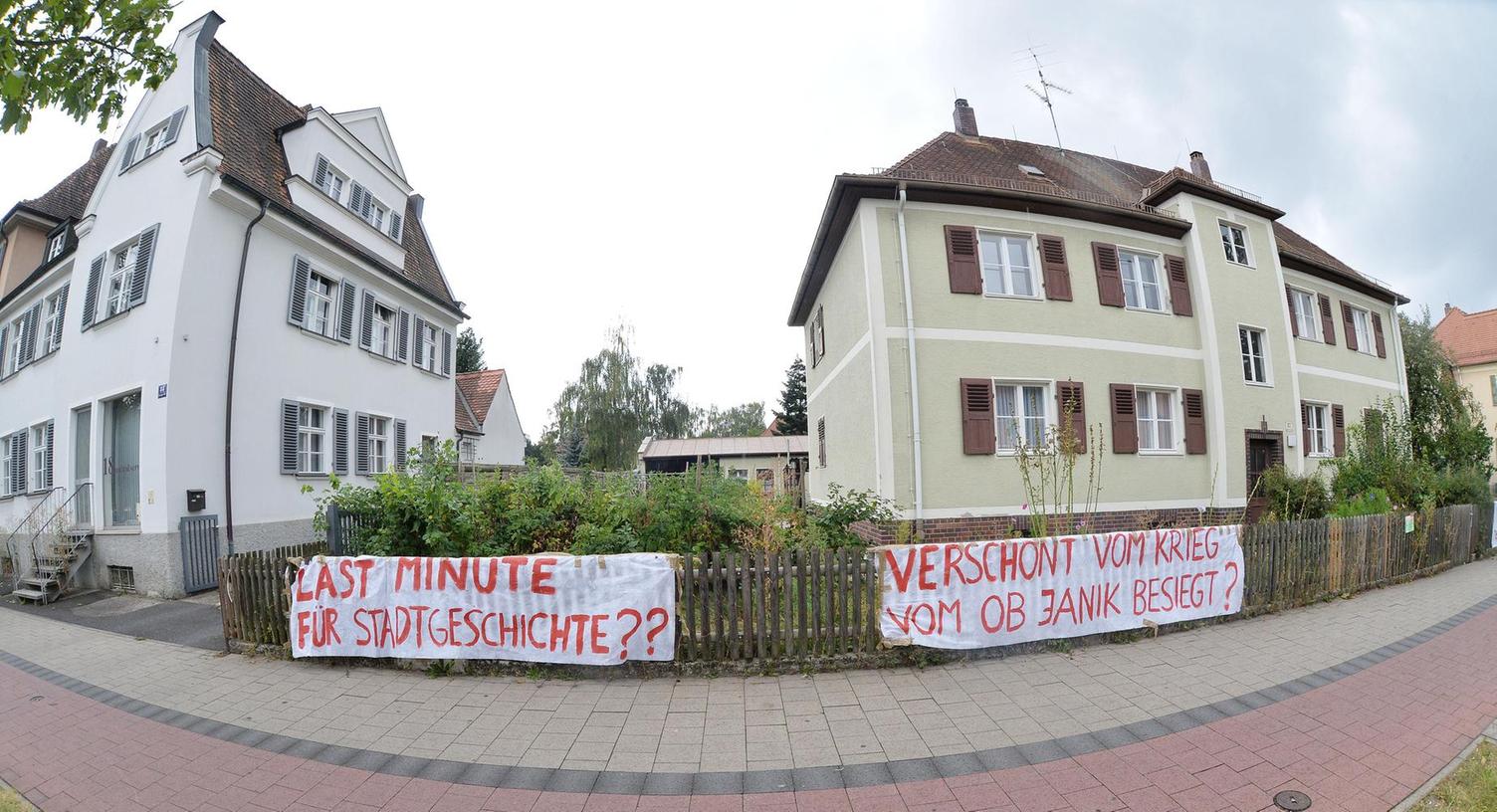 Erlangen: Protest gegen Bebauung neben Erba-Siedlung