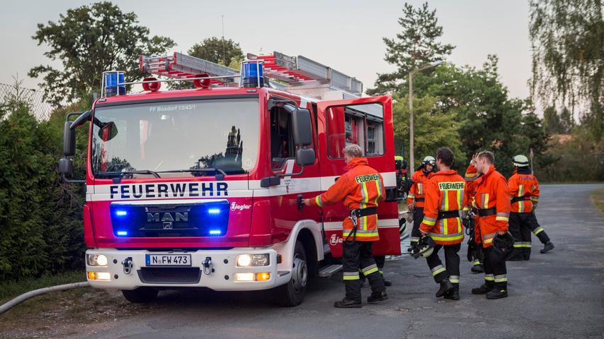 Großeinsatz: Feuerwehren proben in Stadeln den Ernstfall