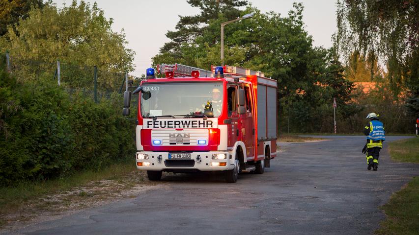 Großeinsatz: Feuerwehren proben in Stadeln den Ernstfall
