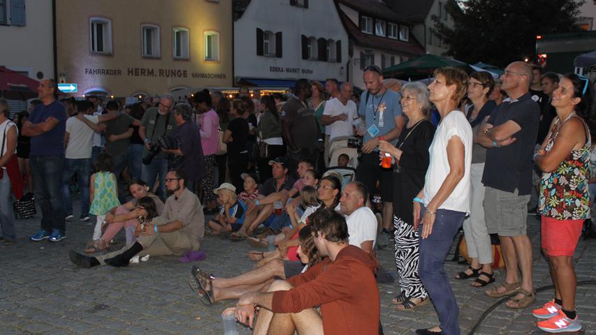 Ausgelassene Stimmung beim Open Mind Festival 2016 in Gräfenberg 
