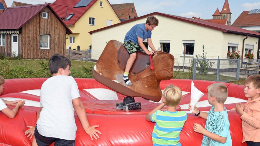 Rudern, Rocken und Rodeo beim Weiherfest in Büchenbach