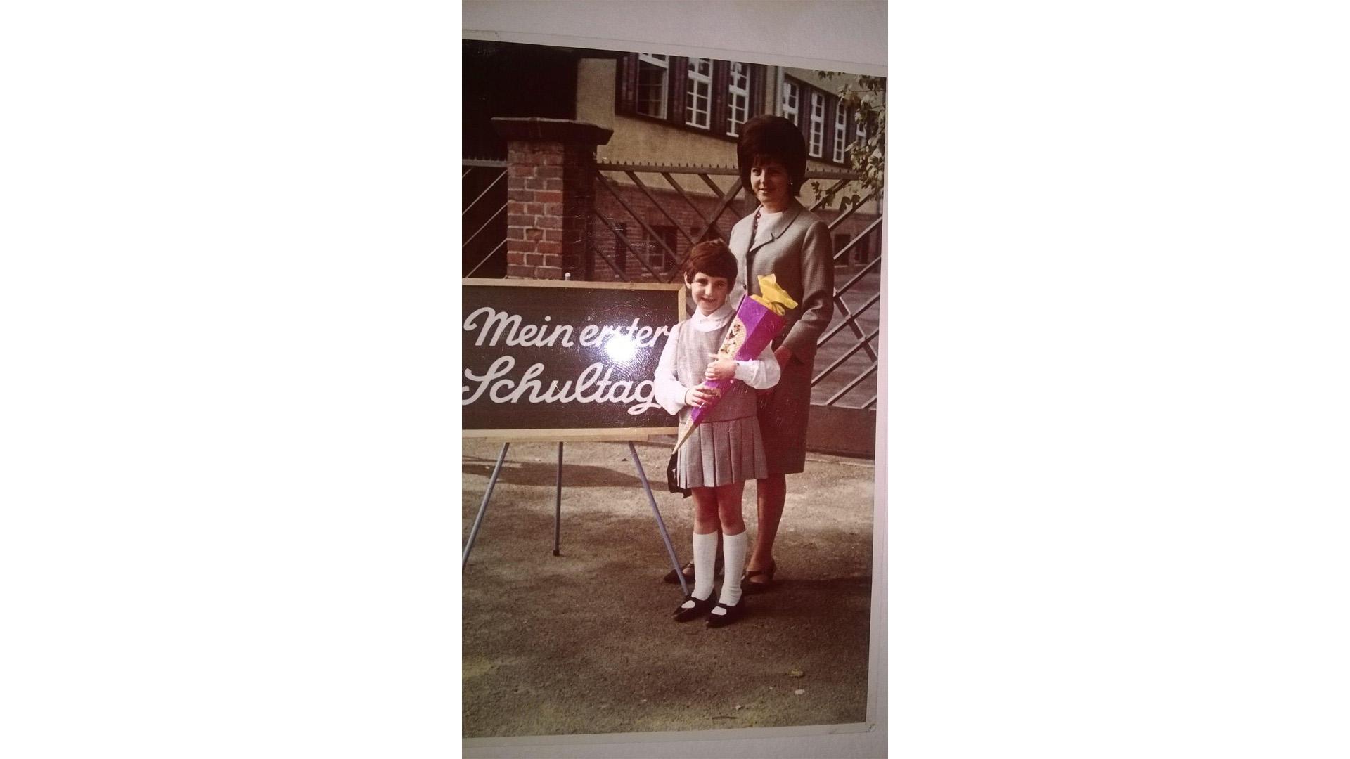 Angelika Schuster aus Zirndorf im Jahr 1966.