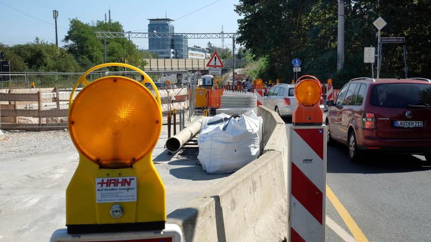 Diese Baustellen bremsen Nürnbergs Autofahrer (noch) länger aus 