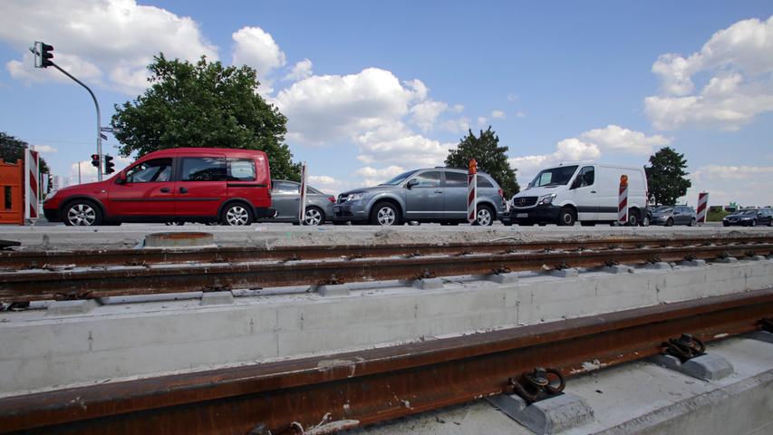 Diese Baustellen bremsen Nürnbergs Autofahrer (noch) länger aus