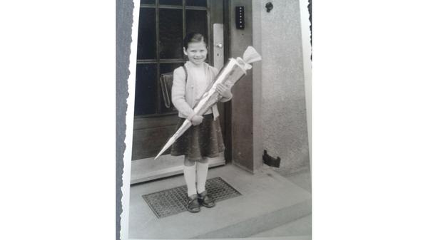 Doris Steurer aus Pinzberg kam 1956 in Stuttgart in die Schule.