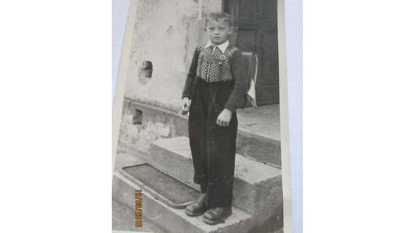 Hans Knöllinger kam 1954 an die Volksschule in Großhabersdorf...
