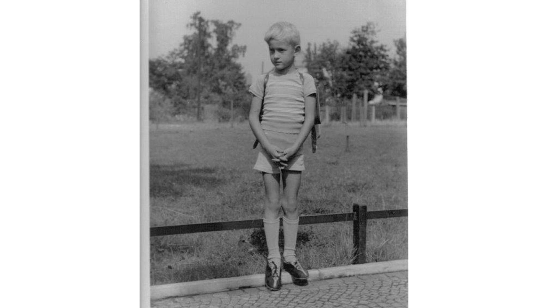 Dieter Steurer aus Pinzberg wurde im März 1951 in Nürnberg eingeschult.