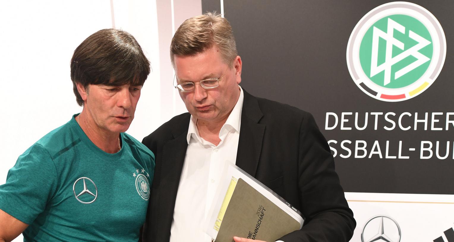 Eigentlich ein Grund, um gute Laune zu haben: Der DFB möchte die Euro 2024 nach Deutschland bringen.
