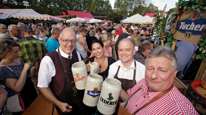 Burkert und Althof eröffnen das 46. Nürnberger Altstadtfest 