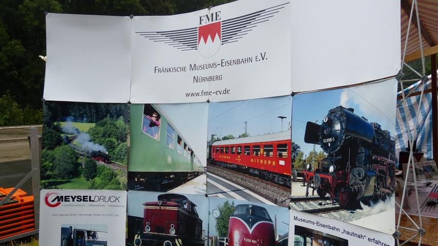Nur für Hartgesottene: Das Eisenbahnfest in Gräfenberg 