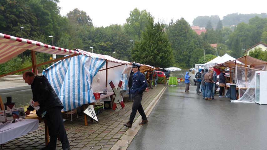 Nur für Hartgesottene: Das Eisenbahnfest in Gräfenberg 