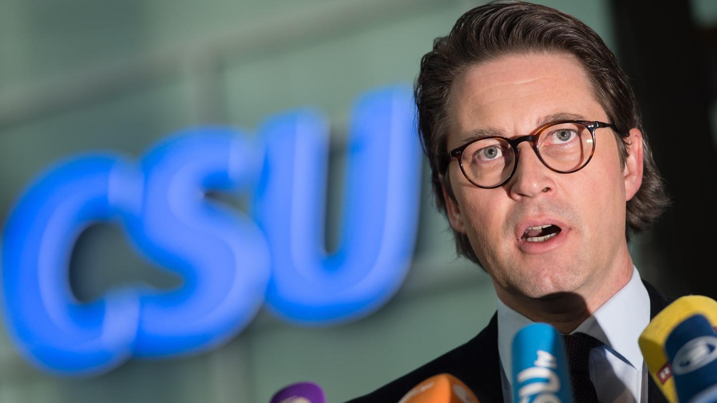 Verkehrsminister Andreas Scheuer will das Problem um die Diesel-Abgase bis 2020 in den Griff bekommen.