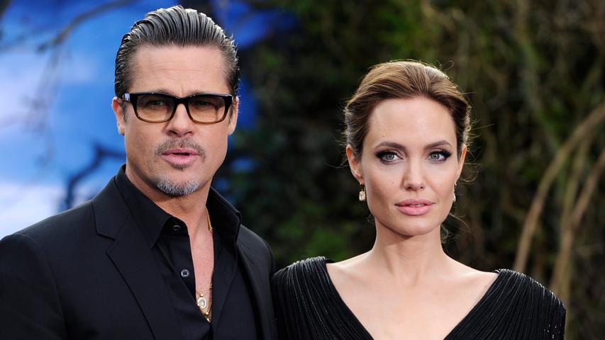 Offenbar nicht ganz so glücklich wirkten Jolie und Pitt bei einem Event im Londoner Kensington Palace.
