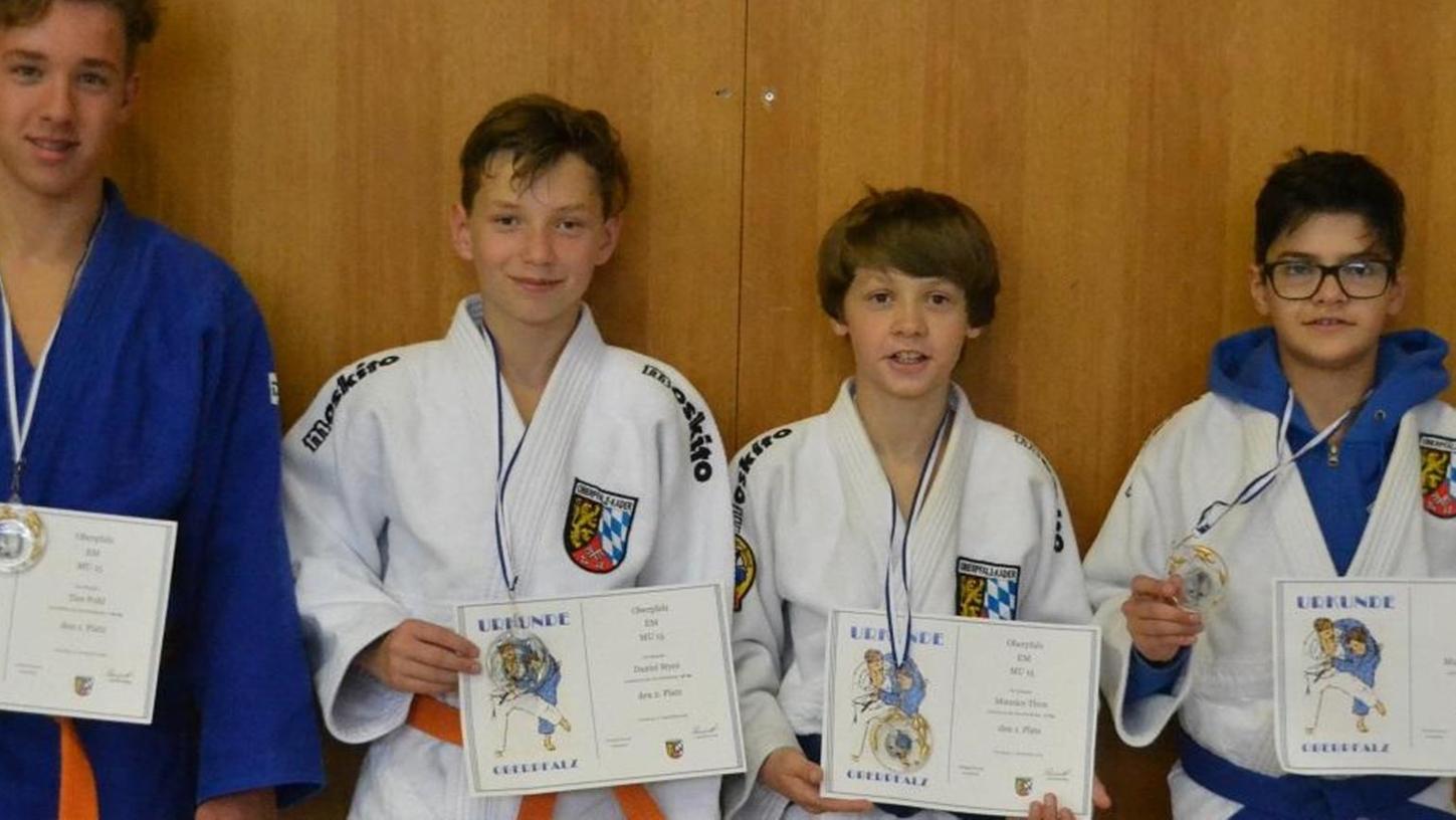 Drei Goldmedaillen für Mühlhausener Judoka  