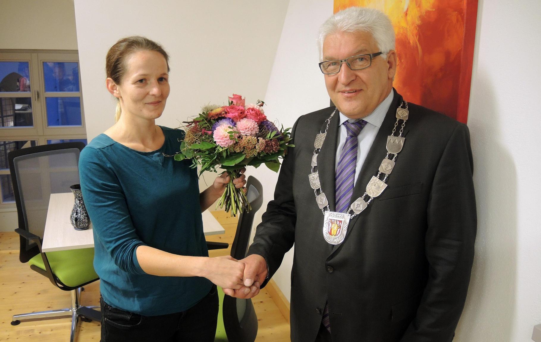 Maria Ritter als neue Stadträtin vereidigt