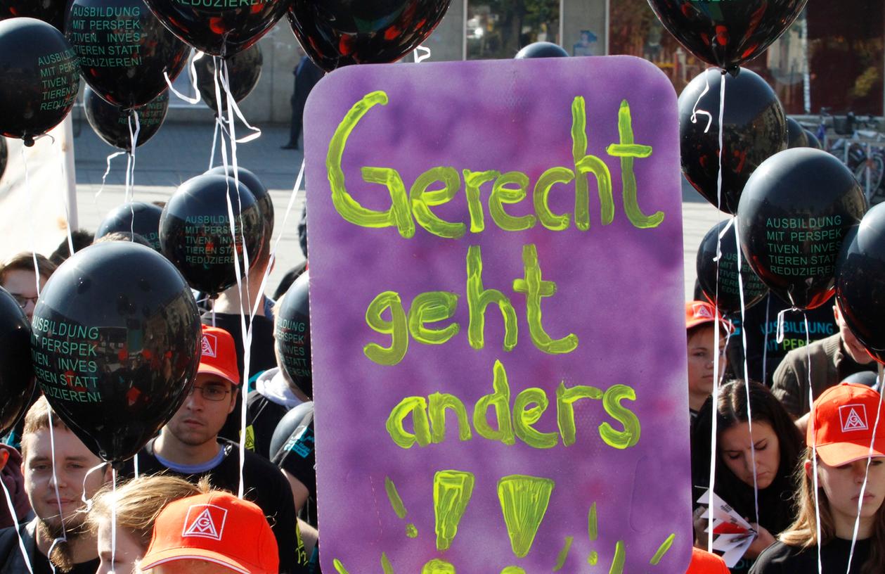 Bereits letzte Woche demonstrierten Hunderte in Nürnberg und Erlangen gegen die Pläne von Siemens.