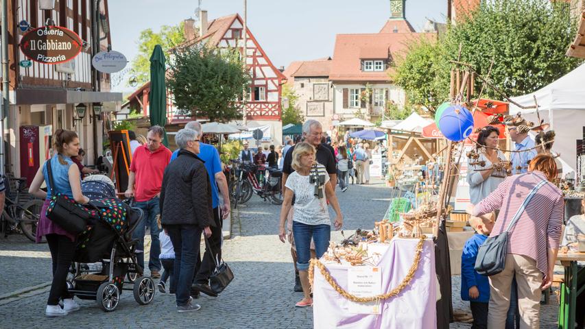 Und jährlich grüßt das Murmeltier: Der 14. Cadolzburger Herbstmarkt