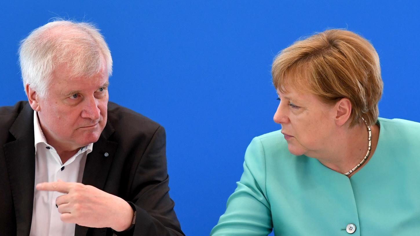 Horst (Seehofer) und Angela (Merkel): Die Vornamen passen.